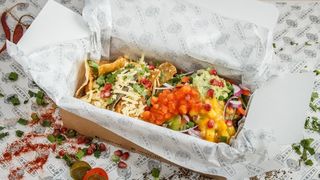 Nachos Chili Sin Carne