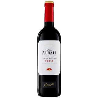 Vino tinto viña albali