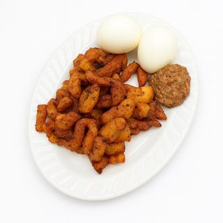 Alloco Aux Oeufs Durs