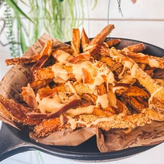 Stick di patate dolci americane