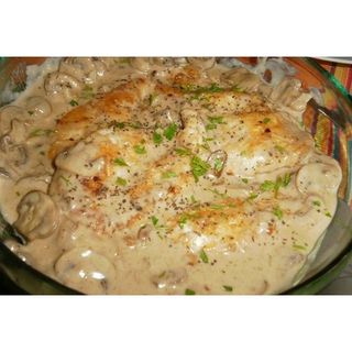 75.Frango com Cogumelos