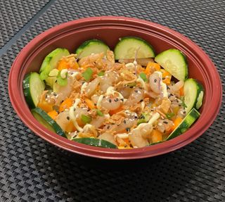 Camarão Poke Bowl