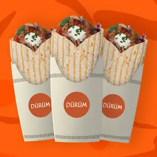 3 Wrap Durum au choix