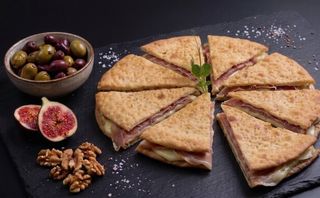 Panne di Pizza com Presunto