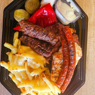 Platou  1 pers, Grill