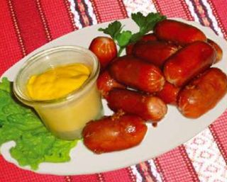 Чеснови наденички (200гр)