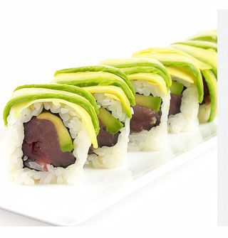 080. Uramaki tonno spicy roll 8 pezzi
