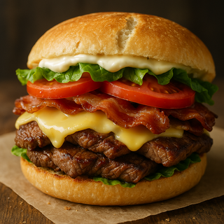 Bocadillo de chivito tradicional