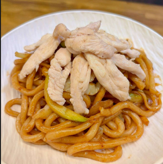 Yakiudon De Pollo