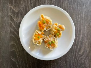 3 Ravioli di gamberi al vapore - 4 pezzi 