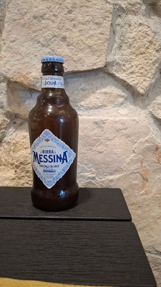 Birra Messina cristalli di sale 33 cl