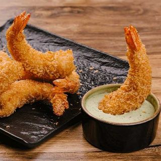 Тигрові креветки в темпурі (120г/30г)