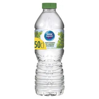 Agua Mineral Natural Aquarel Botella 50 Cl.