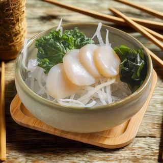 Sashimi Vieira (4 Uds.)