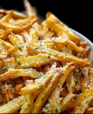 Fritas con parmesano