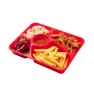 Шаурма на тарелке курица (экспресс)