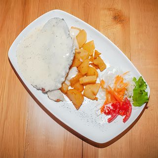 Pljeskavica u kajmaku 150 gr