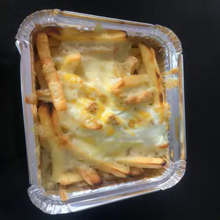 Patatas Fritas Con Queso