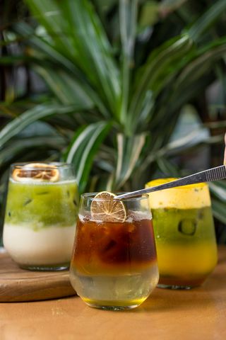 Эспрессо-тоник дыня-миндаль (0,43л)