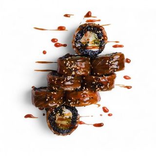 Roll Negro con Salmón (280 g.)