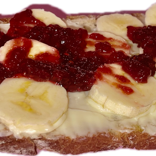 Tostada con mantequilla