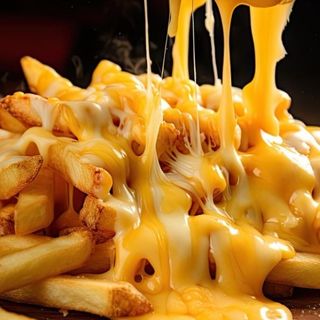 Patatas Deluxe Con Queso