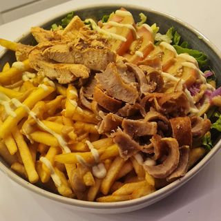 Kebab no prato Misto/Mixed Kebab Bowl