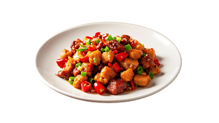 Sichuan Spicy Diced Chicken