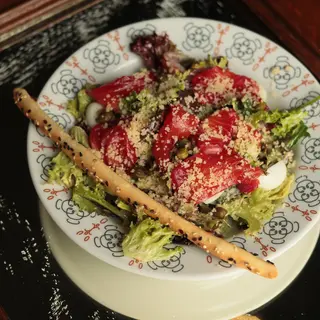 Салат Цезар з лососем (250г)