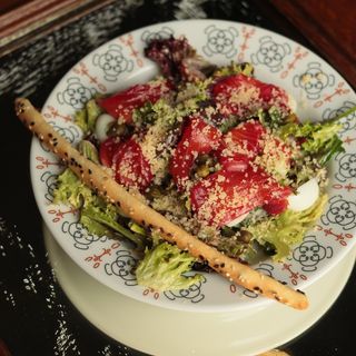 Салат Цезар з лососем (260г)