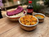 Chicken Biryani + Gravy + Coca-Cola Original