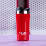 უჟანგავი ფოლადის ჭიქა - წითელი