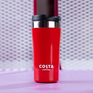 თერმო ჭიქა - წითელი