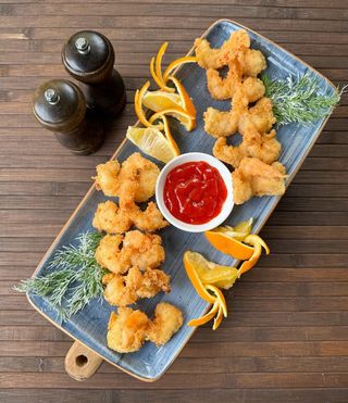 შემწვარი კრევეტები