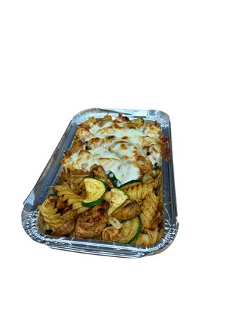 Pollo con zucchine