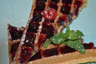 Вафлі з джемом на вибір 230г