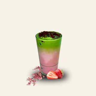 Sakura Strawberry Matcha