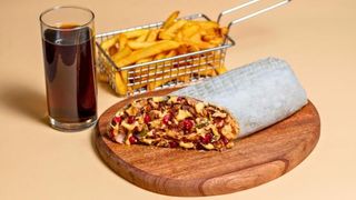 S - კომბო - კრაფტ შაურმა ჩედარის სოუსით (ღორი)