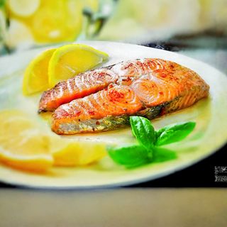 Salmón A La Plancha