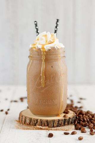 Protein frappe Caramel