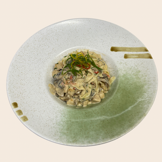 Фреш паста грибами и цыпленком (320г)