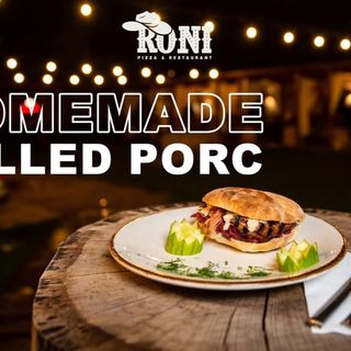 Homemade pulled porc