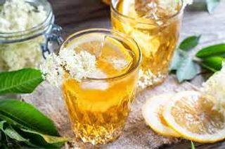 Ice tea de flor de sauco