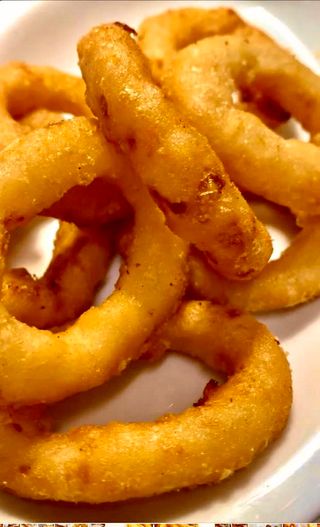 Anelli di cipolla impanati - 8 pezzi