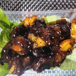 87. Costilla Con Salsa Agridulce