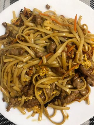 A38. Tallarines Con Ternera