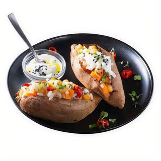 Ración De Patata Asada De La Casa