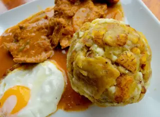 Bolón Mixto con Bistec 