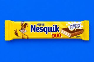 Батончик вафельний Nesquik в молочному шоколаді 26 г ,шт ***НОВИНКА***