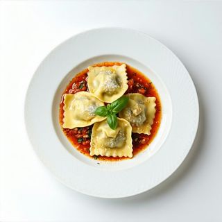 Ravioli al vapore di verdera